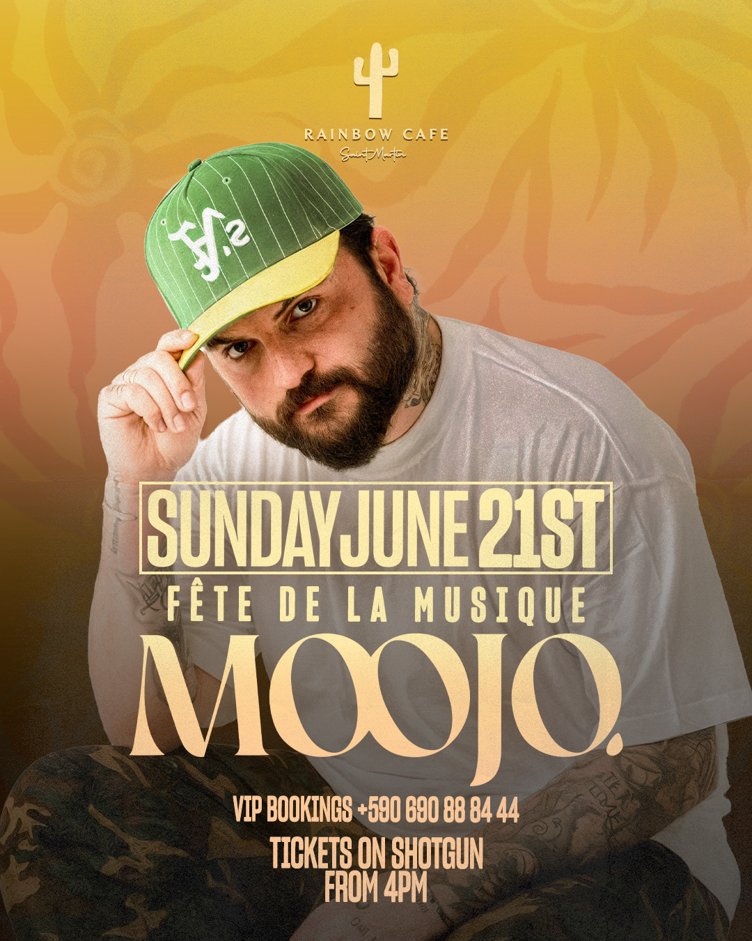 Moojo live at Rainbow Café Grand Case Saint-Martin